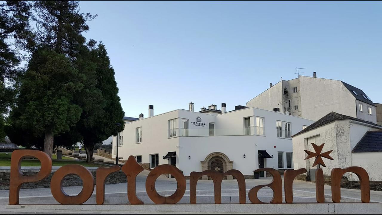 Vistalegre Hotel-Spa Portomarin Dış mekan fotoğraf